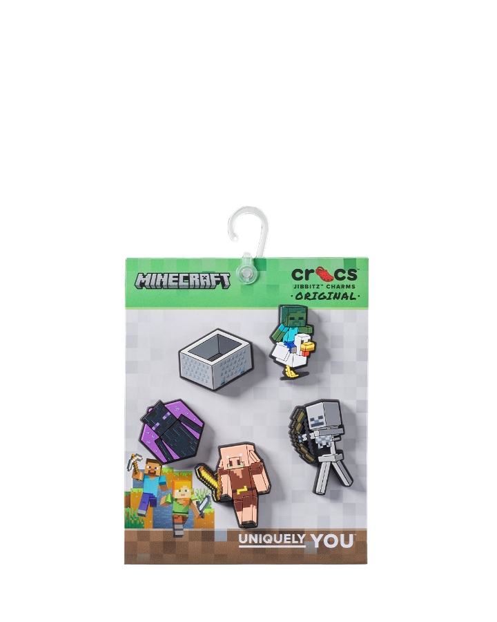 CROCS JIB 5PCK MINECRAFT